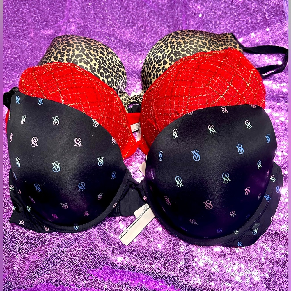 Bundle of Three VS Push-Up Bras